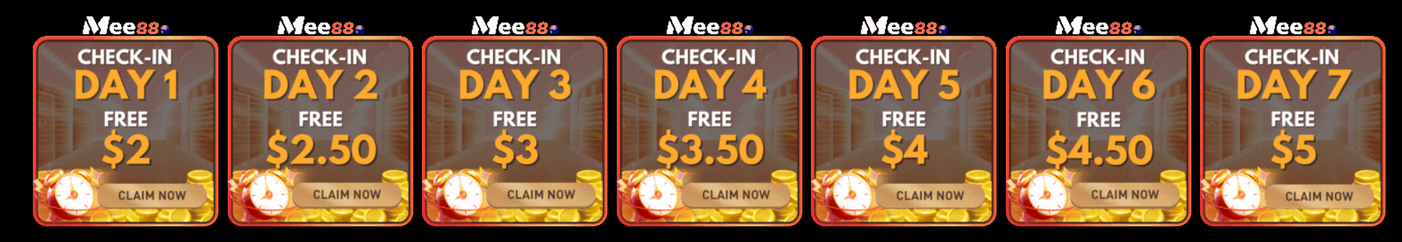 bonuses MEE88 Casino